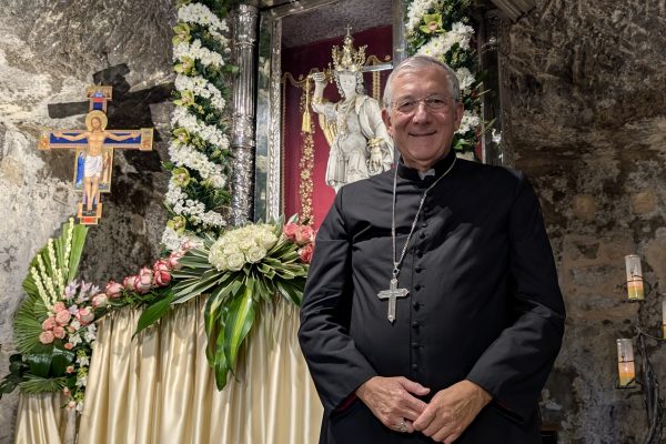 Il Patriarca di Venezia al Santuario Il Patriarca di Venezia al Santuario
